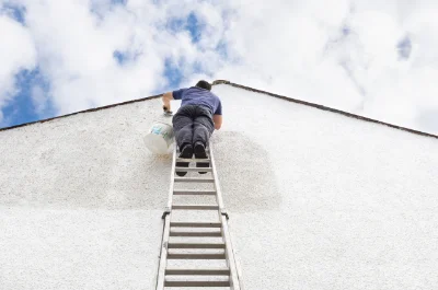 Peinture extérieure à Glomel — façades et ravalement